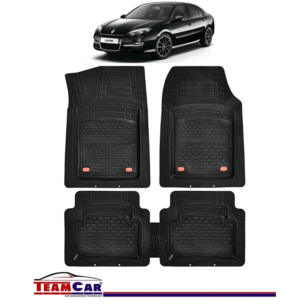 Covorașe Auto TeamCar® Tip Tăviță Compatibile Renault Laguna III (2007–2015)
