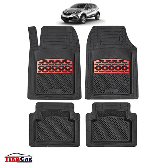 Covorase Auto TeamCar® Tip Tavita Compatibile Renault Captur (2013-2024) Red - 221.ro