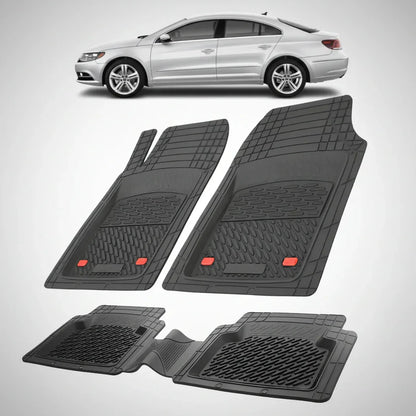 Covorase Tip Tavita Compatibile Volkswagen CC 2001-2016 , Negru