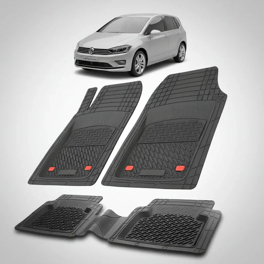 Covorase Tip Tavita Compatibile Volkswagen Golf (Sportsvan AM1) , Negru