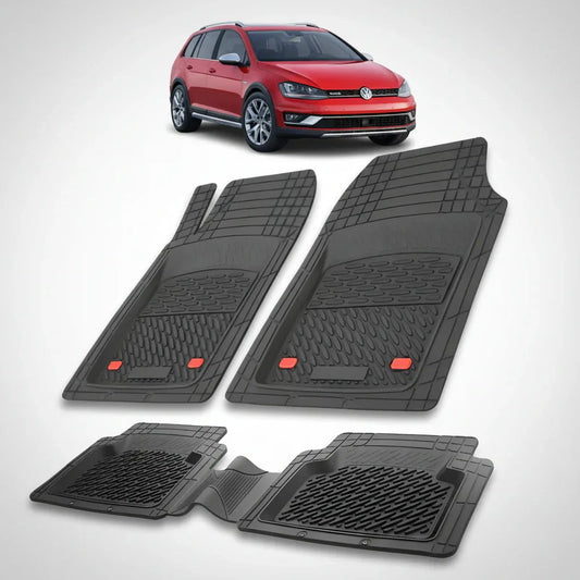 Covorase Tip Tavita Compatibile Volkswagen Golf (VII Alltrack, BA5, BV5) 2014-2017 , Negru