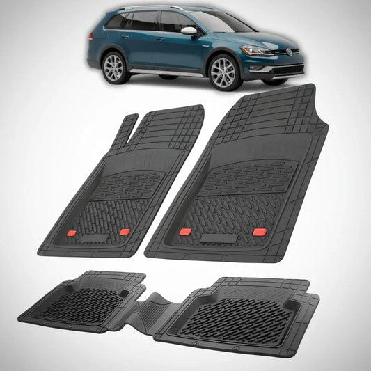 Covorase Tip Tavita Compatibile Volkswagen Golf (VII Alltrack, BA5, BV5) 2017-2020 , Negru