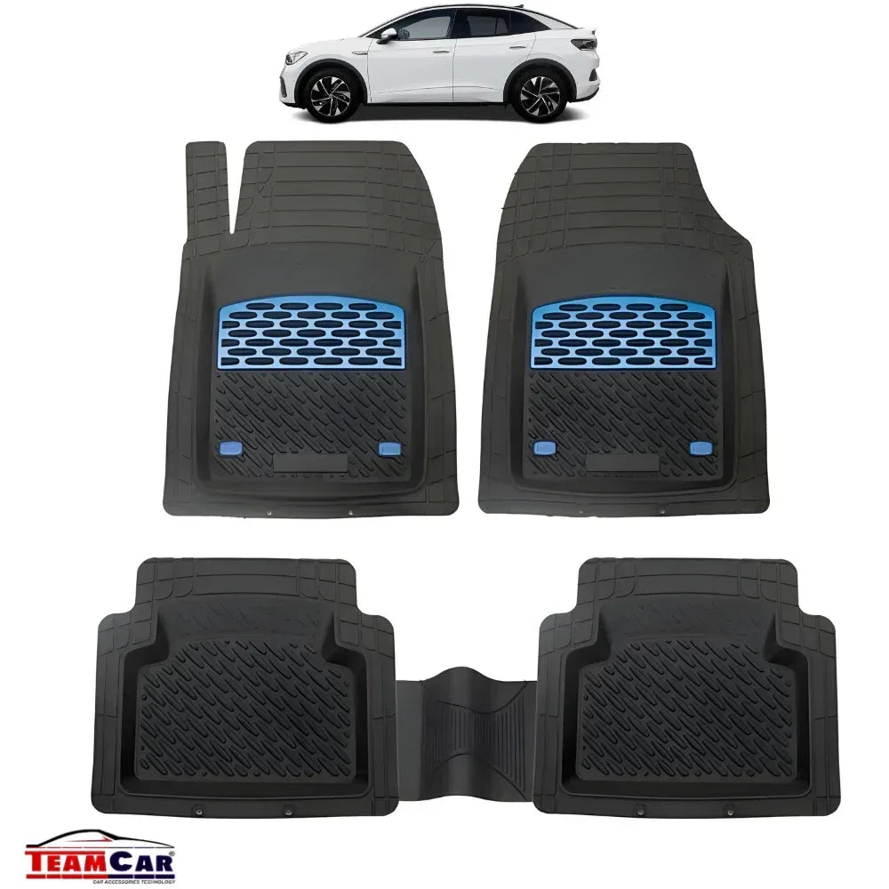 Covorase Auto TeamCar® Tip Tavita Compatibile Volkswagen ID.5 E25 (2021–2025) - Blue - 221.ro