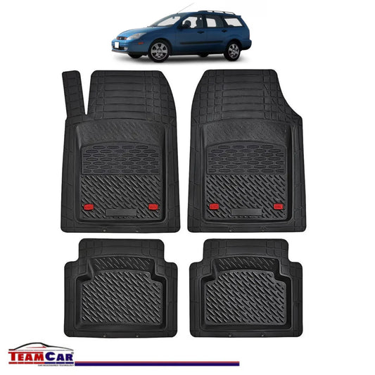 Covorașe Auto TeamCar® Tip Tăviță Compatibile Ford Focus Mk1 (1998–2005) - Combi