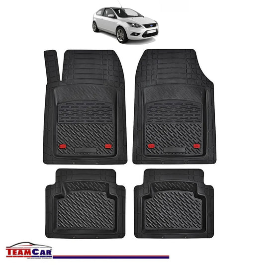 Covorașe Auto TeamCar® Tip Tăviță Compatibile Ford Focus Mk2 (2005–2011) - Hatchback