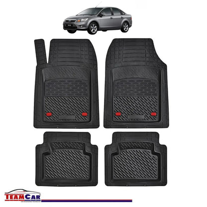 Covorașe Auto TeamCar® Tip Tăviță Compatibile Ford Focus Mk2 (2005–2011) - Sedan
