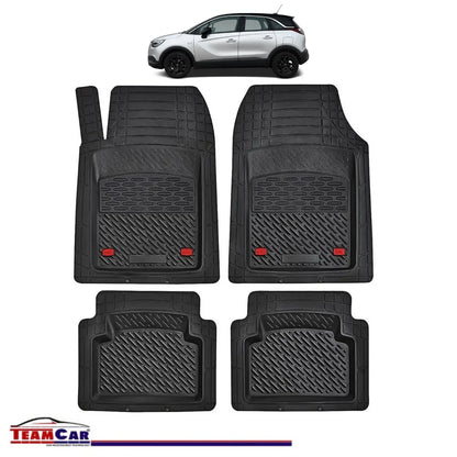 Covorase Auto TeamCar® Tip Tavita Compatibile Opel Crossland X (2017–2020) - Suv, Negru - 221.ro