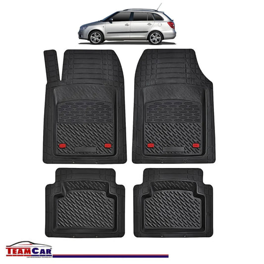Covorașe Auto TeamCar® Tip Tăviță Compatibile Skoda Fabia II (2007–2014) - Combi