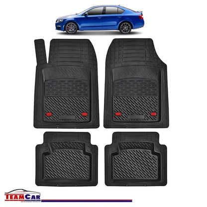 Covorașe Auto TeamCar® Tip Tăviță Compatibile Skoda Octavia III (2013–2020) - Sedan