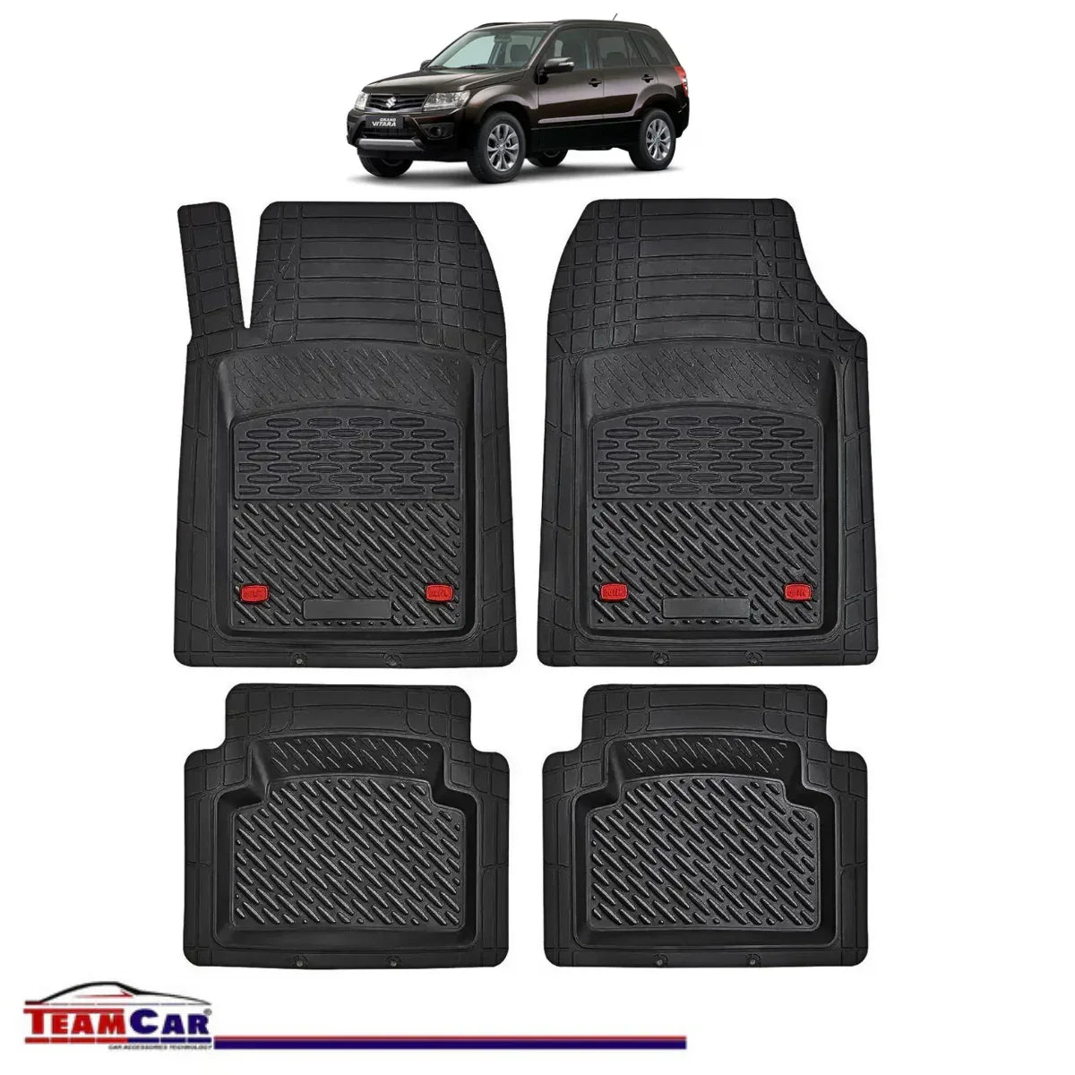 Covorase Suzuki Grand Vitara 2 Compatibile SUV 2005-2015 | Black