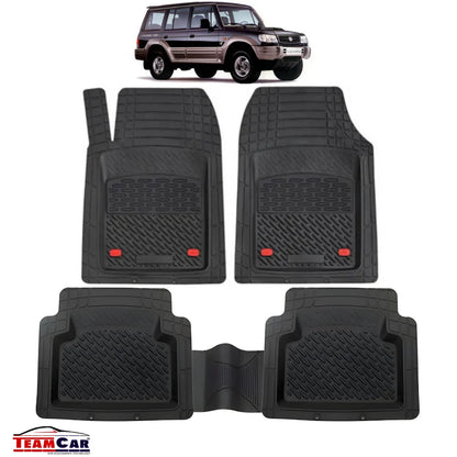 Hyundai Galloper Covorase Auto TeamCar®- Cauciuc Tip Tavita/ Black