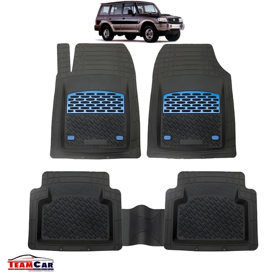 Hyundai Galloper Covorase Auto TeamCar®- Cauciuc Tip Tavita/ Blue