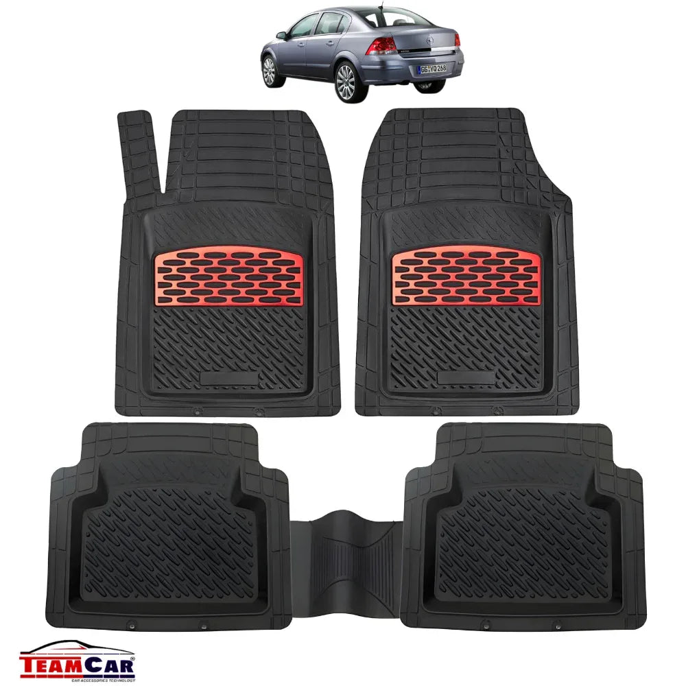 Opel Astra H Sedan Covorase Tip Tavita (2004–2010) Red - 221.ro