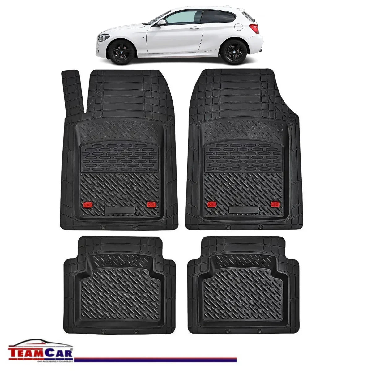 Covorase Auto TeamCar® Tip Tavita Compatibile BMW Seria 1 F21 Hatchback 3 uși (2011–2019) - 221.ro