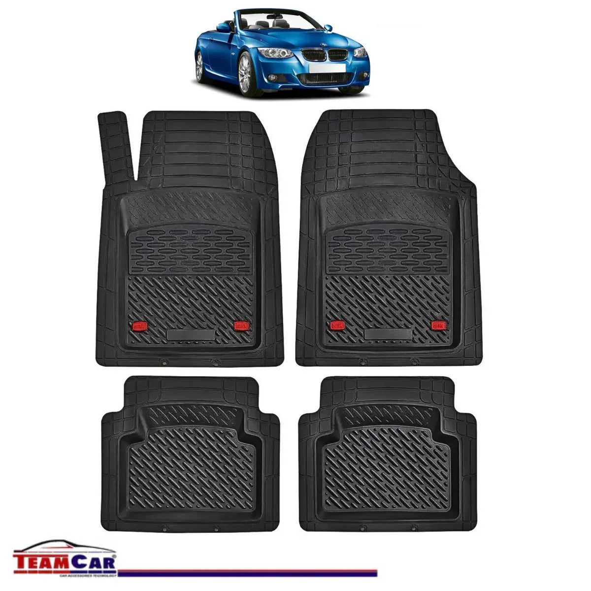 Covorase Auto TeamCar® Tip Tavita Compatibile BMW Seria 3 E93 Cabriolet (2007–2013) - 221.ro