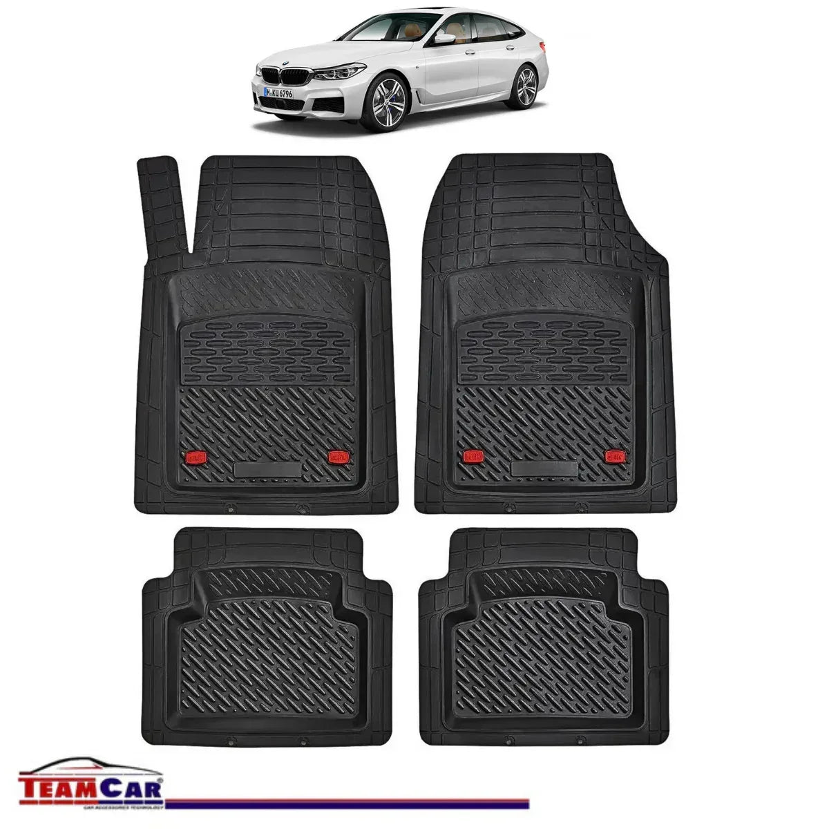 Covorase Auto TeamCar® Tip Tavita Compatibile BMW Seria 6 GT G32 Gran Turismo (2017–2025) - 221.ro