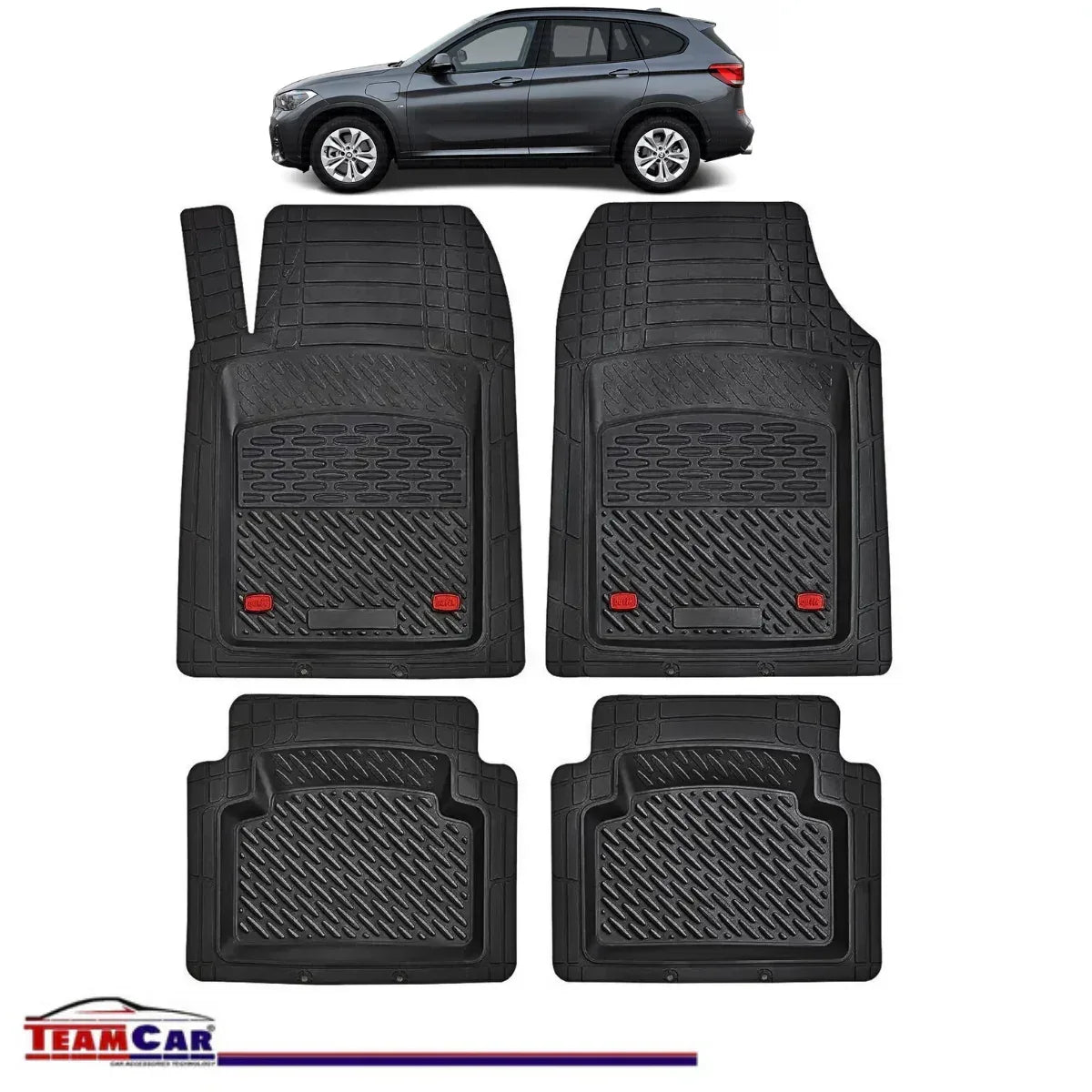 Covorase Auto TeamCar® Tip Tavita Compatibile BMW X1 F48 SUV (2015–2022) - 221.ro