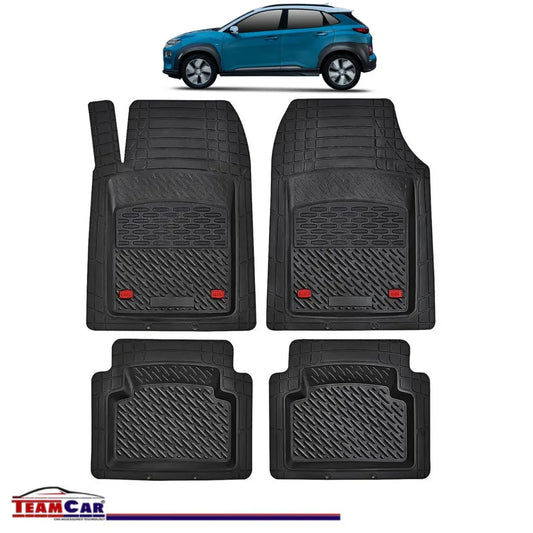 Covorase Auto TeamCar® Tip Tavita Compatibile Hyundai Kona E 2018–2024 - 221.ro