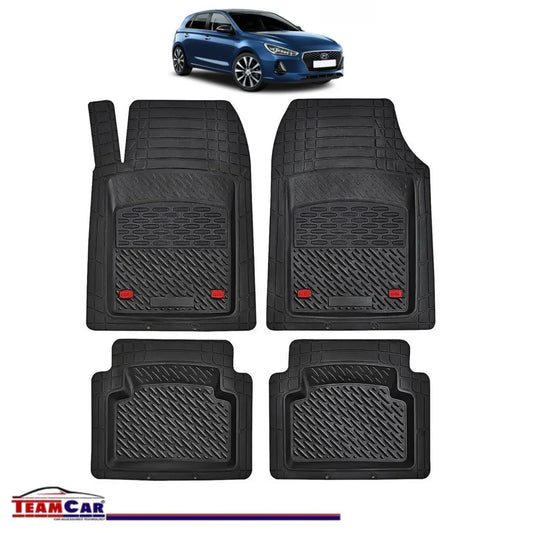 Covorase Auto TeamCar® Hyundai i30 III (2017-2024) - Cauciuc Tip Tavita - 221.ro