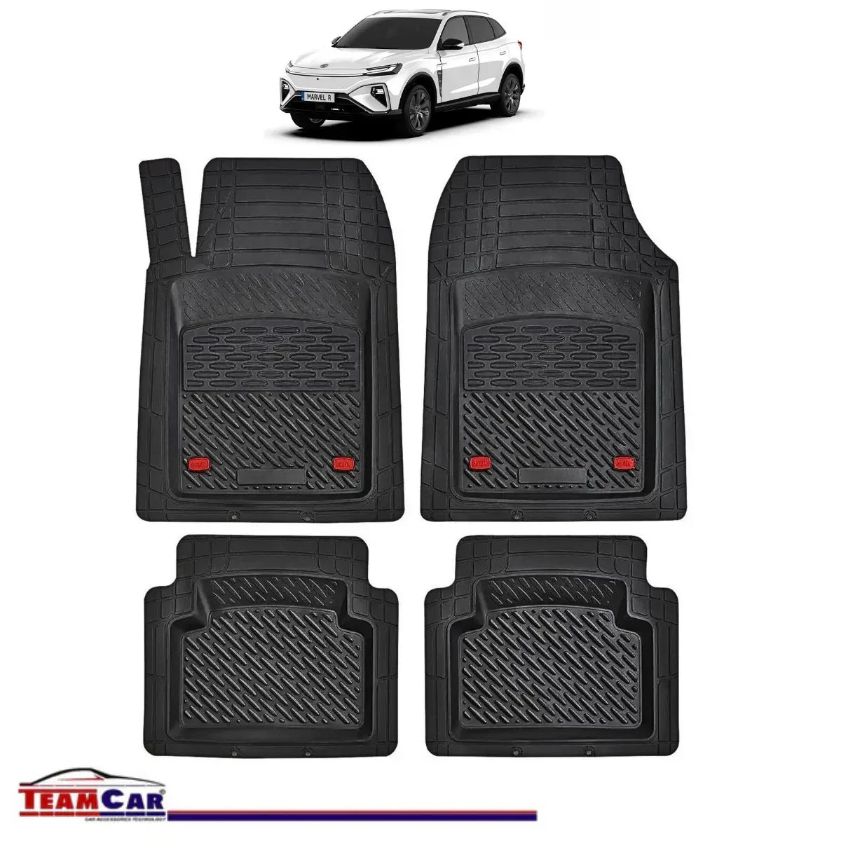 Covorase Auto TeamCar® Tip Tavita Compatibile MG Marvel R Mk1 Electric SUV (2021–2025) - 221.ro