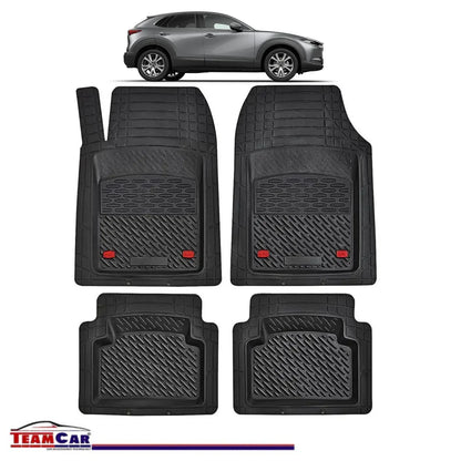 Covorase Auto TeamCar® Tip Tavita Compatibile Mazda CX-30 Generatia I (2019+) Negru Material Rezistent - 221.ro