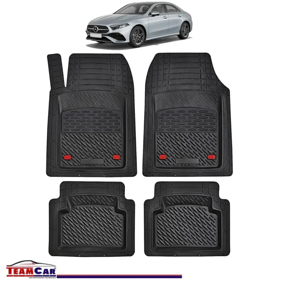 Covorase Auto TeamCar® Tip Tavita Compatibile Mercedes-Benz A-Class V177 Sedan (2018–2025) - 221.ro