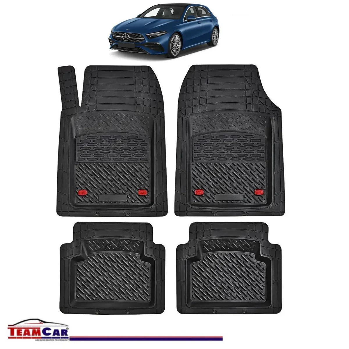 Covorase Auto TeamCar® Tip Tavita Compatibile Mercedes-Benz A-Class W177 Hatchback (2018–2025) - 221.ro