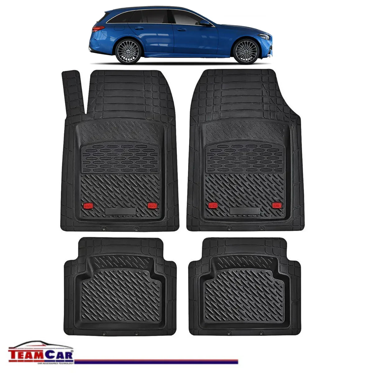 Covorase Auto TeamCar® Tip Tavita Compatibile Mercedes-Benz C-Class S206 Break, Estate (2021–2025) - 221.ro