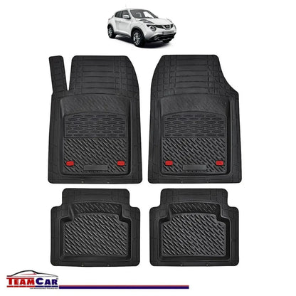 Covorase Auto TeamCar® Tip Tavita Compatibile Nissan Juke F15 (2010–2019) Negru Material Rezistent - 221.ro