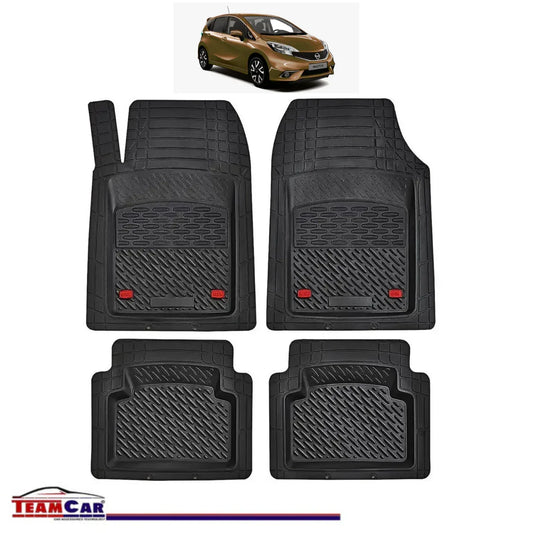 Covorase Auto TeamCar® Tip Tavita Compatibile Nissan Note E11 (2006–2013) Negru Material Rezistent - 221.ro