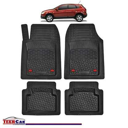 Covorase Auto TeamCar® Tip Tavita Nissan Qashqai J10 (2006–2013) Negru - 221.ro