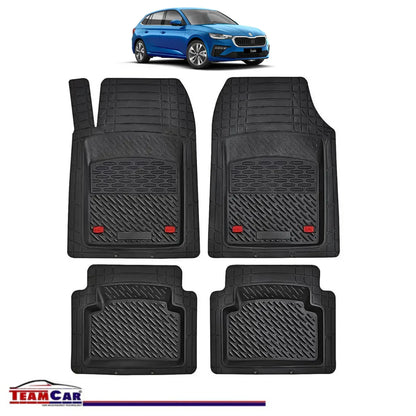 Covorase Auto TeamCar® Tip Tavita Compatibile Skoda Scala Generatia I (2019–2025) Negru Material Rezistent - 221.ro