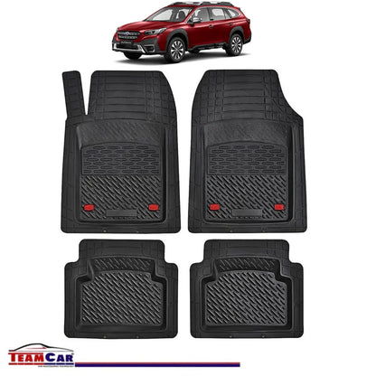 Covorase Auto TeamCar® Tip Tavita Compatibile Subaru Outback VI (2020+) Negru Material Rezistent - 221.ro