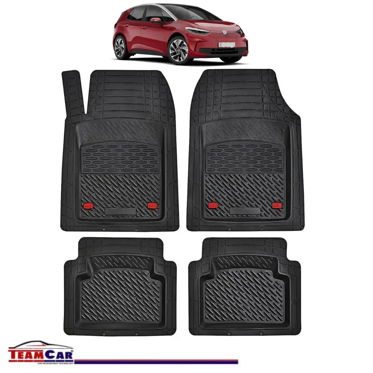 Covorase Auto TeamCar® Tip Tavita Compatibile Volkswagen ID.3 E11 Electric Hatchback (2020–2025) - 221.ro