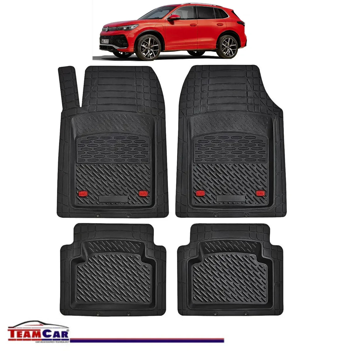 Covorase Auto TeamCar® Tip Tavita Compatibile Volkswagen Tiguan BW3 SUV (2024–2025) - 221.ro