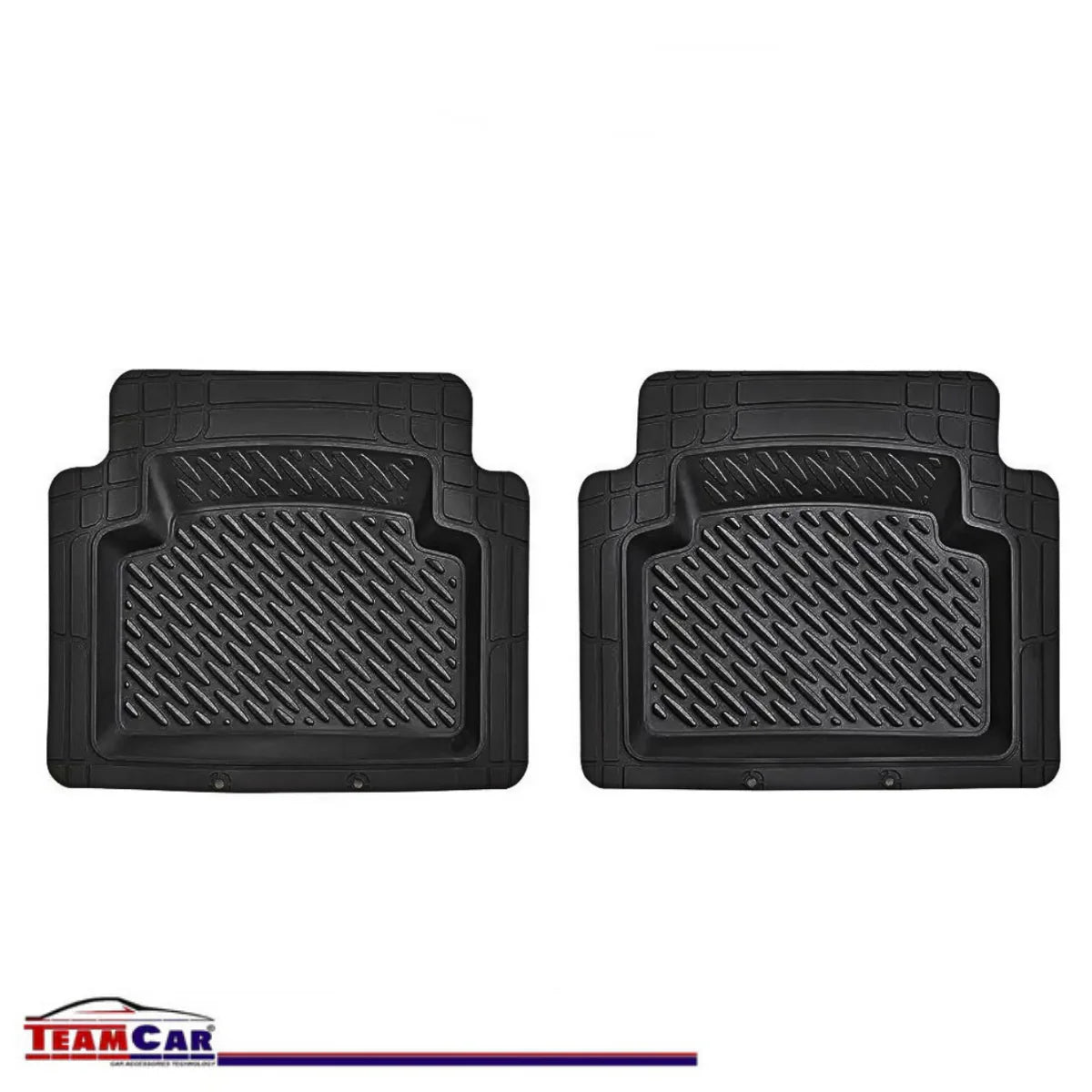 Set covorase auto spate 3 buc TeamCar® – tip tavita, cauciuc rezistent, universale