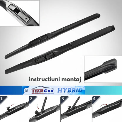 Ștergătoare Land Rover Discovery I (LJ, LG) 1989–1994 Hibrid | Set Complet – TeamCar®