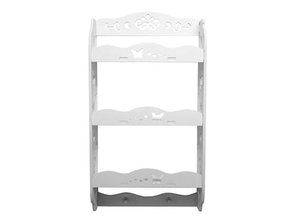 Etajera cu 3 rafturi pentru baie, D126 PVC, 37*65*14 cm