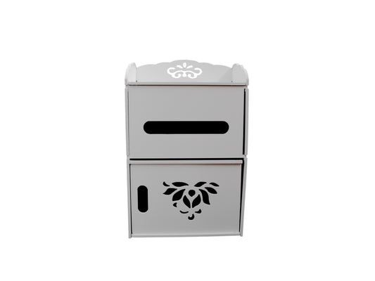 Dulapior cu compartiment hartie, D133Pvc, 22*35*15 cm