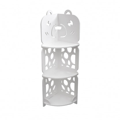Etajera cu 3 rafturi pentru baie, D154, 22*81*21 cm