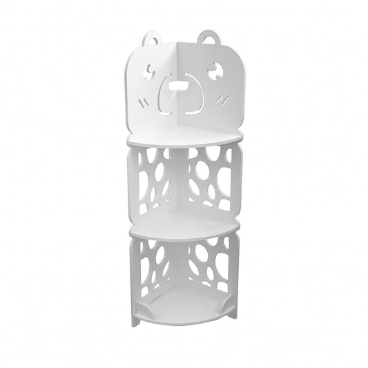 Etajera cu 3 rafturi pentru baie, D154, 22*81*21 cm