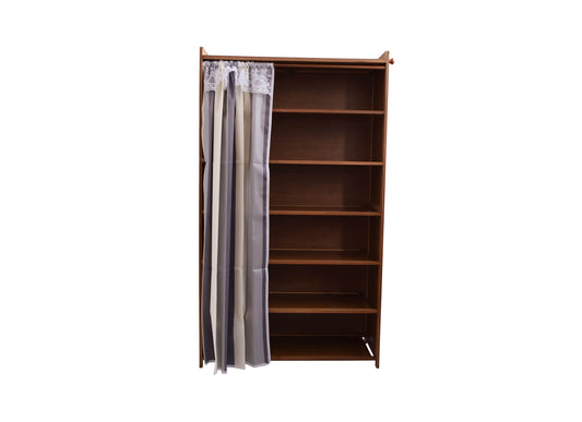 Pantofar din bambus, 7 rafturi, 102*119*28 cm, D187