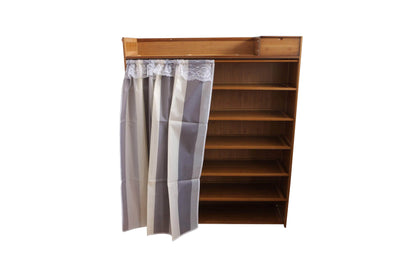 Pantofar din bambus, 7 rafturi, 102*126.5*28 cm, D193