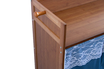 Pantofar din bambus, 6 rafturi, 102*107.5*28 cm, D194