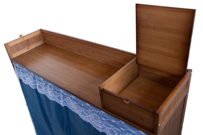 Pantofar din bambus, 6 rafturi, 102*107.5*28 cm, D194