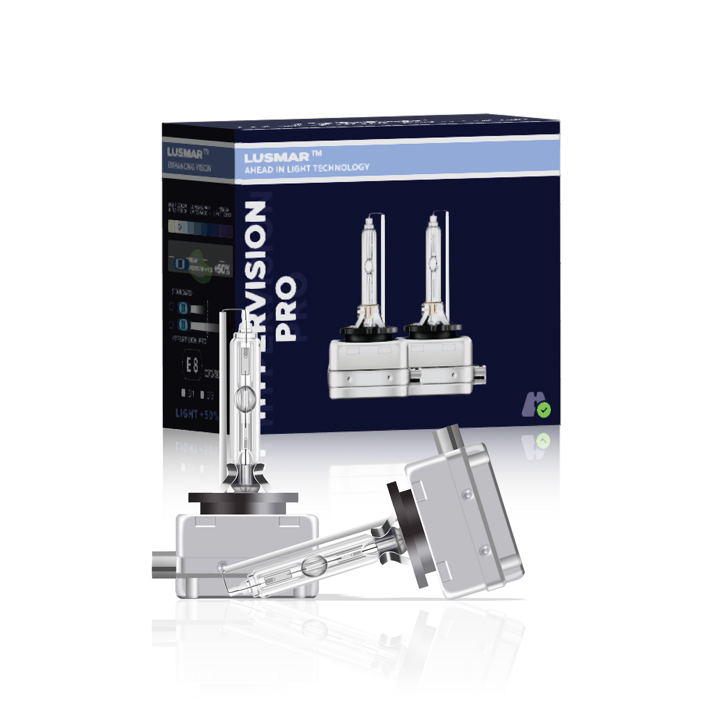 Kit XENON D3S LUSMAR™ 6000k 6400 lumeni 70W / set