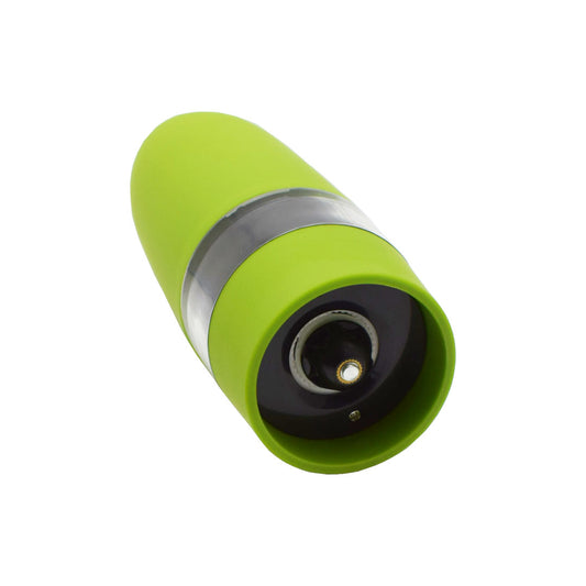 Rasnita electrica pentru sare si piper, Naimeed D2326, culoare Verde, 17.5 x 6 cm