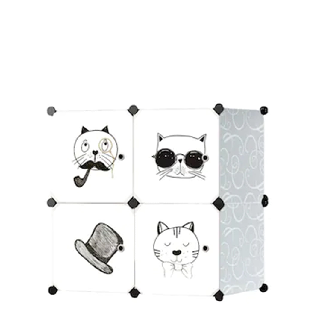 Dulap Modular, 4 Compartimente, D2700W