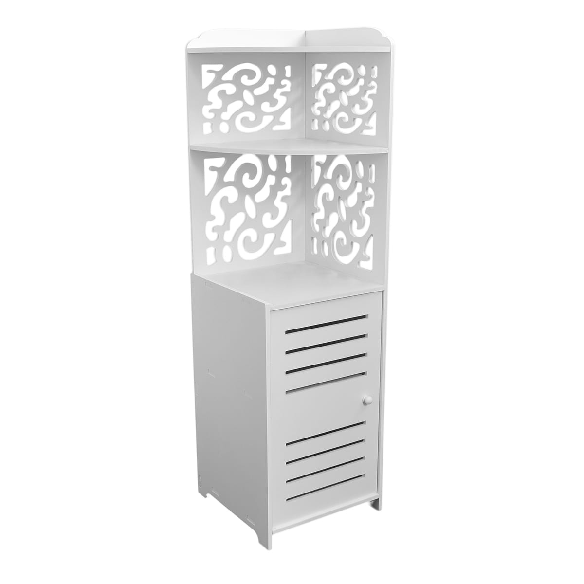 Dulap cu 2 etajere, Naimeed D29, culoare Alb, 100 x 29 x 30 cm