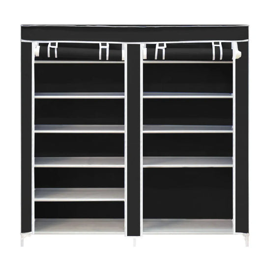 Pantofar Textil, Dublu, 6 Nivele, Naimeed D2, Negru - 221.ro